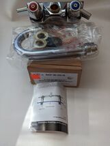 BK Resources BKF-W-3G-G 4 in Wall Mount Hand Sink Faucet Gooseneck Spout... - $57.14