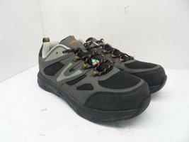 AGGRESSOR Men&#39;s Low-Cut Steel Toe Steel Plate Saftey Hiking Shoe Grey Size 11M - £45.16 GBP