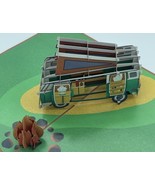 Camper Van 3D Pop Up Card Father&#39;s Day Anniversary Birthday Greeting Cam... - £9.54 GBP