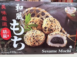 Mochi Royal Family Daifuk Japanese Dessert Japan Rice Cake Sesame 1 Pack - £6.88 GBP