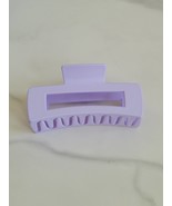 Large Rectangle Claw Clip Hair Accessory Purple - £9.32 GBP