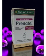 Natures Bounty Multivitamin Prenatal 60 Softgels  EXP 01/2027  - $17.81
