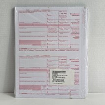 1099 MISC Packaged Laser Tax Form Sets, 4-Part, 25 Employees (with Envel... - $24.73