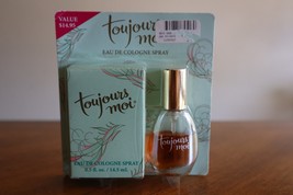 Vtg Dana Toujours Moi 0.5 oz Eau De cologne Spray EDC 14.5 ml NEW Sealed - $12.95