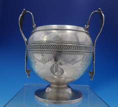 Medallion by Gorham Sterling Silver Sugar Bowl Barrel Shaped BC #211 (#3996) - £538.97 GBP