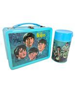 Beatles Metal Lunch Box w/ Thermos New Lunchbox NOS + Stereo &amp; Mono Sets... - $400.00