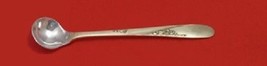 Rose Spray By Easterling Sterling Silver Mustard Ladle 4 3/4&quot; Custom - £54.44 GBP