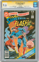 DC Comics Presents #1 CGC SS 9.6 Superman Flash Race Jose Luis Garcia Lopez Art - $356.39