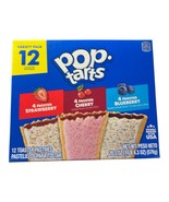 Kellogg’s Pop‑Tarts Variety Pack – Frosted Strawberry, Cherry &amp; Blueberr... - $13.43