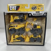 CAT Mini Machines Construction Trucks 5-Pack Play Set Ages 3+ NEW - $11.14