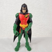 DC Comics Batman Unlimited Robin Action Figure 6&quot; 2011 Mattel Black Hood &amp; Cape - £8.16 GBP