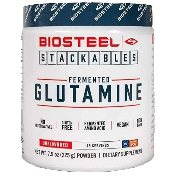 BioSteel Stackables Fermented Glutamine 45 Servs Unflavored 225g Optimum... - $20.56 CAD