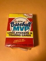 1988 Fleer MVP Baseball Card Set Factory Sealed 44 Cards - £8.61 GBP