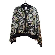 Disney Parks Nbc Jack Skellington Lighweight Bomber Jacket Adult Size Xl New - $24.45