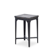 Rustic Industrial Lift-Top End Table - Highly Distressed Top and Base - £117.91 GBP