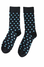 West Loop Men&#39;s Adult Navy Polka Dot Dress Socks   6-12 Shoe Size - £1.18 GBP