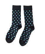 West Loop Men&#39;s Adult Navy Polka Dot Dress Socks   6-12 Shoe Size - $1.48