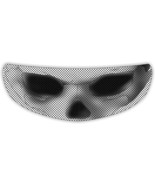 Ghost Skull Skeleton Perforated Motorcycle Helmet Visor Shield Sticker D... - $22.95