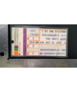 THE MOODY BLUES - VINTAGE LAMINATED OCTOBER 21, 1983 CONCERT TICKET STUB - $185.64 MXN