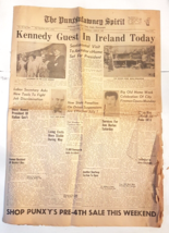VTG Punxsutawney Spirit Newspaper June 1963 JFK in Ireland 1863 Log Cabi... - $9.84