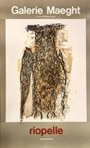 Artebonito - Jean-Paul Riopelle, Poster Original Lithograph Hibou 1980 - $60.00