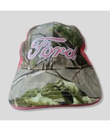 Cap Womens Ford Farm Racing Truck Hat Pink Camo Strapback Official - $226.22 MXN