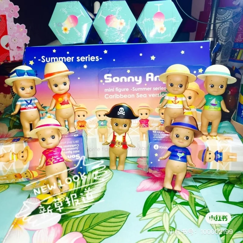 Limited Edition 2016 Sonny Angel Blind Box Little Black Man Beach Collection - £21.62 GBP+