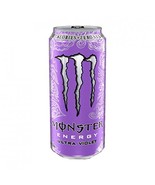 Monster Energy Ultra Energy Drinks 16oz Cans Ultra Violet 6 Pack - $466.21 MXN