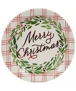 Lot Of 2 Design Studio Merry Christmas Wreath Paper Plates 40 Count - $29.69