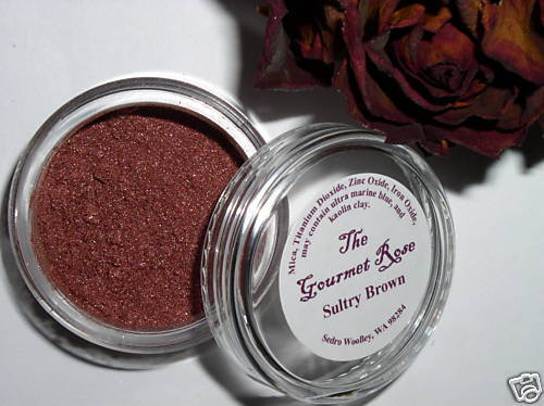 SULTRY BROWN BLUSH Bare Natural Makeup Minerals PLUM - $9.60