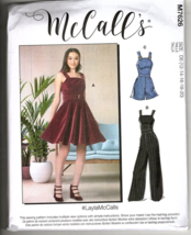 McCall&#39;s M7626 Misses 12 to 20 Dresses, Jumpsuit and Romper Uncut Sewing... - £11.62 GBP