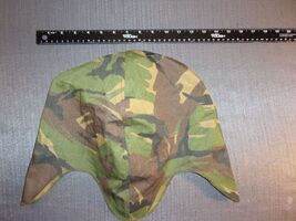 Netherlands DUTCH Army Woodland BDU Camo KL Combat Helmet Cover Dated 1990s - €14,95 EUR