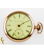 Elgin Aperto Viso Gold Filled Antico Orologio da Tasca Gr 103 10S 15-Jewel - €531,87 EUR
