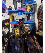 Mattel Imaginext DC Super Friends Batman Batcave Playset + 2 BATMOBILE /... - £100.90 GBP