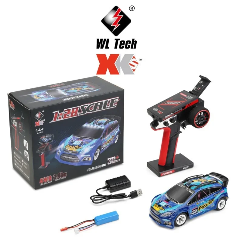 Wltoys K989 Upgraded 284131 1/28 With Led Lights 2.4g 4wd 30km/h Metal C... - £87.67 GBP+