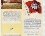 Arkansas History &amp; Information Brochure 1950&#39;s The Arkansas Traveler  - £14.01 GBP