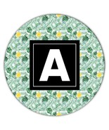 Botanical Leaves : Gift Coaster Faux Gold Nature Pattern Eco Fashion Dec... - €4,28 EUR