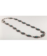 Indian Hand Made Jewelry (IHMJ) Sterling Silver Turquoise Concho Belt Go... - €665,57 EUR