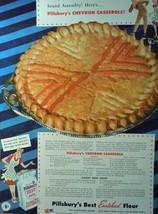 Pillsbury’s Best Flour Chevron Casserole Magazine Advertising Print Ad Art 1944 - £5.46 GBP