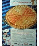 Pillsbury’s Best Flour Chevron Casserole Magazine Advertising Print Ad A... - €6,07 EUR
