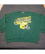 VINTAGE Green Bay Packers NFL Sweater Adult XL Green Football Nutmeg 90s - £29.50 GBP