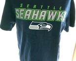 Vintage NFL Seattle Seahawks T-Shirt Medium Graphics Cotton SKU 068-036 - $7.02