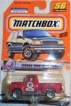  Matchbox 2000 Speedy Delivery &quot;Texaco 1956 Ford Pickup&quot; #56 Mint On Sealed Card - £3.13 GBP