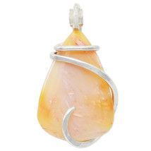 Starburst Agate Stone Pendant Necklace by Stones Desire - $132.05