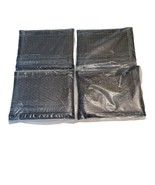 Mary Kay Black Fold Up Face Case Mirror &amp; Mesh Bag, Lot of 4 New SEALED - £7.75 GBP
