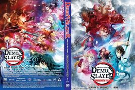 Dvd Anime English Dubbed Demon Slayer Kimetsu No Yaiba Season 3(Volume 1-11 End) - £53.47 GBP