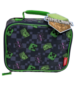 Minecraft Soft Lunch Box -Thermos Kid&#39;s Novelty NEW - £14.84 GBP