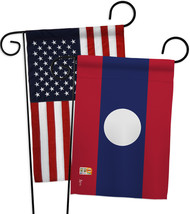 Laos - Impressions Decorative USA - Applique Garden Flags Pack - GP140132-BOAB - £24.83 GBP