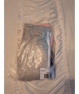 Girls Pants Size Medium  5/6 New! Gray Pink Blue - £7.83 GBP