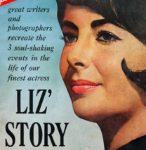 1961 Elizabeth Taylor Modern Screen Magazine COVER ONLY Movie Star Beaut... - $29.99